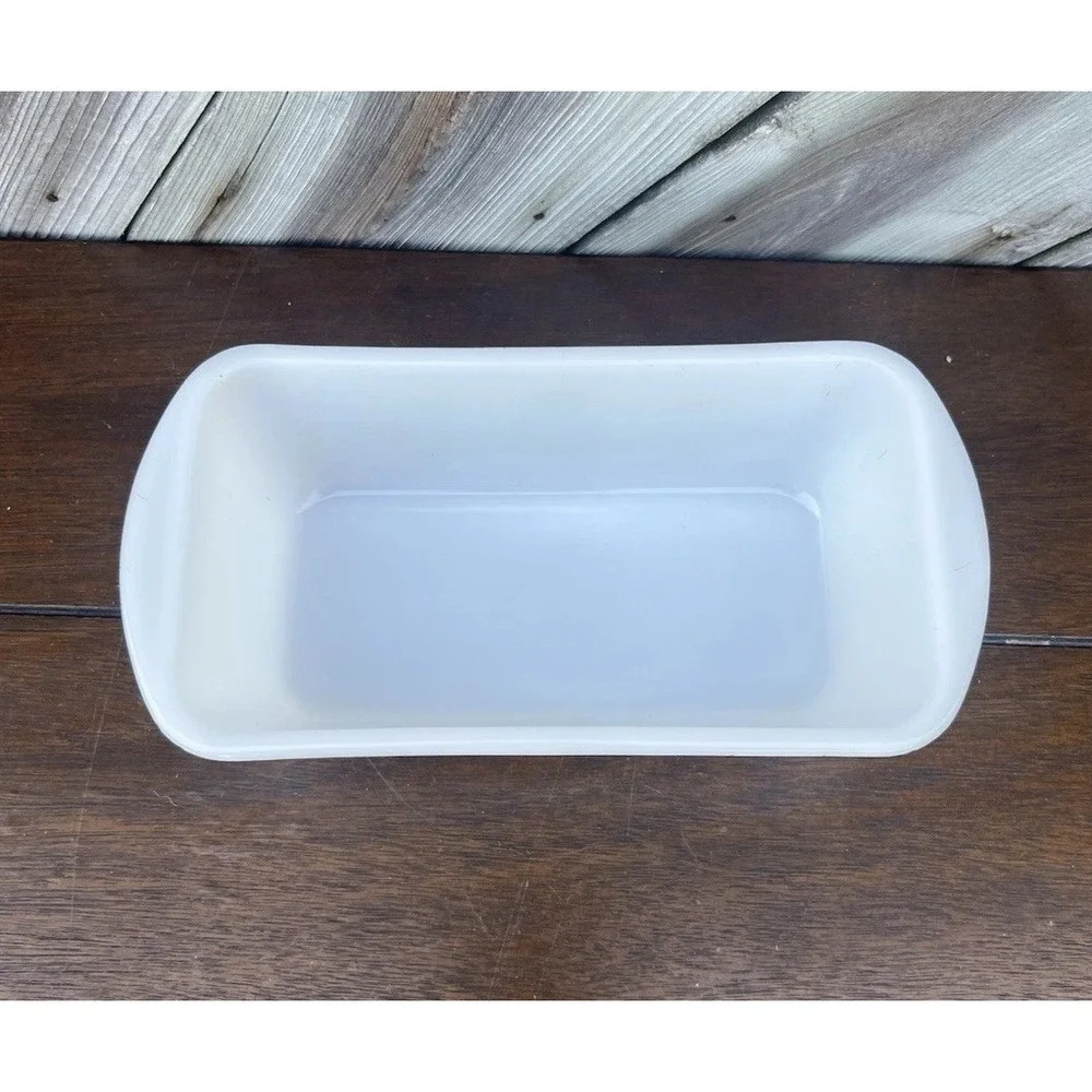 Glasbake vintage milk